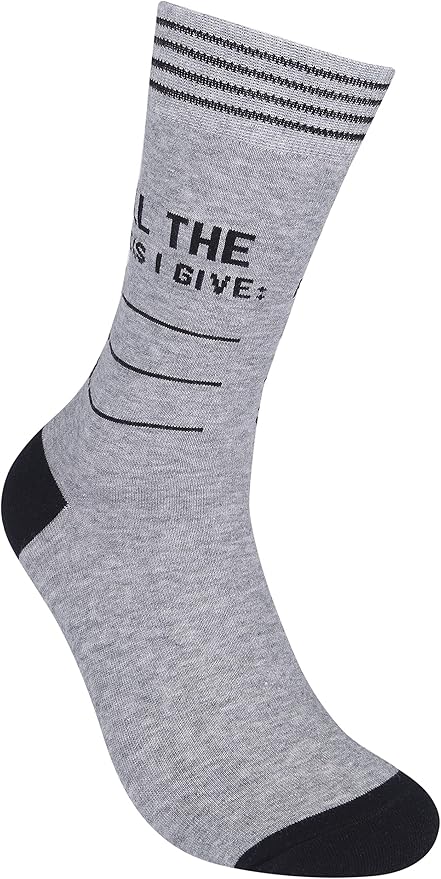FUNATIC Funny and Crazy Socks with Sayings - Novelty Gifts for Men, Women, Teens